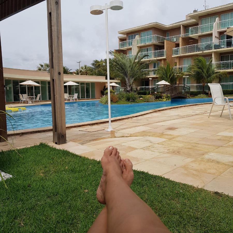 Palm Beach Porto Das Dunas, Apartamento Todo Climatizado Terreo A 350 Metros Beach Park 阿奎拉兹 外观 照片