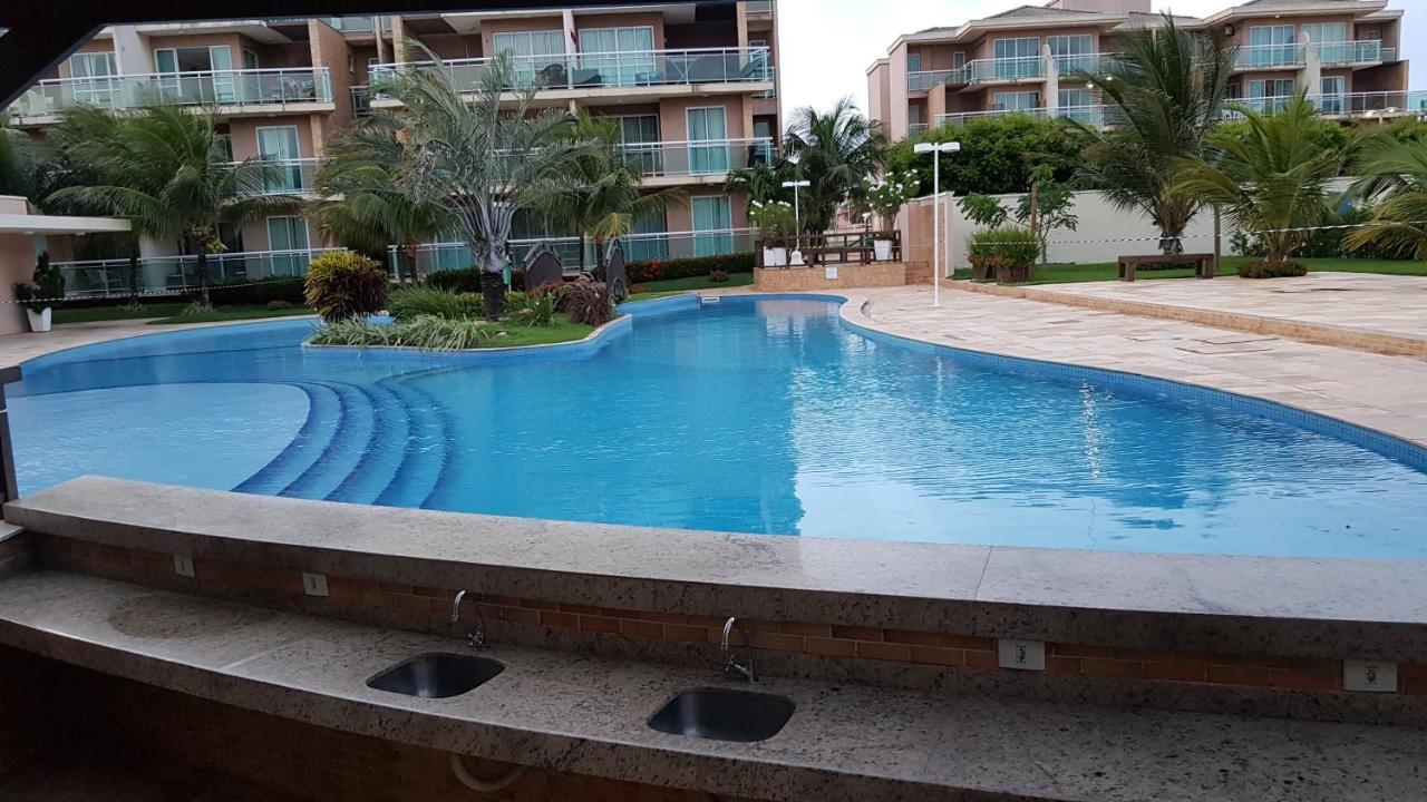 Palm Beach Porto Das Dunas, Apartamento Todo Climatizado Terreo A 350 Metros Beach Park 阿奎拉兹 外观 照片