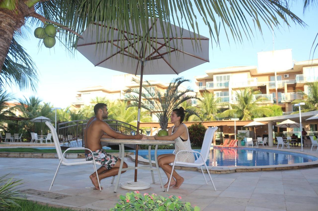 Palm Beach Porto Das Dunas, Apartamento Todo Climatizado Terreo A 350 Metros Beach Park 阿奎拉兹 外观 照片