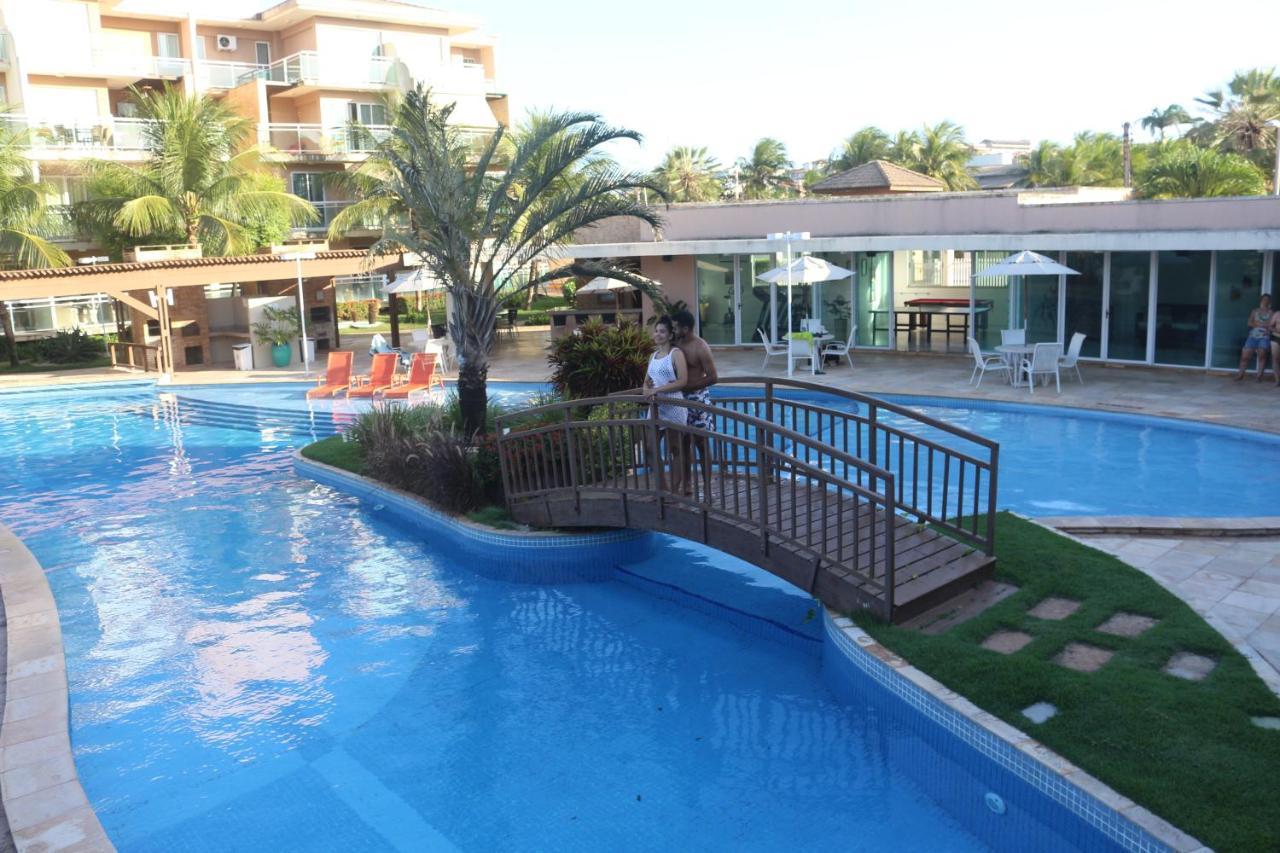 Palm Beach Porto Das Dunas, Apartamento Todo Climatizado Terreo A 350 Metros Beach Park 阿奎拉兹 外观 照片