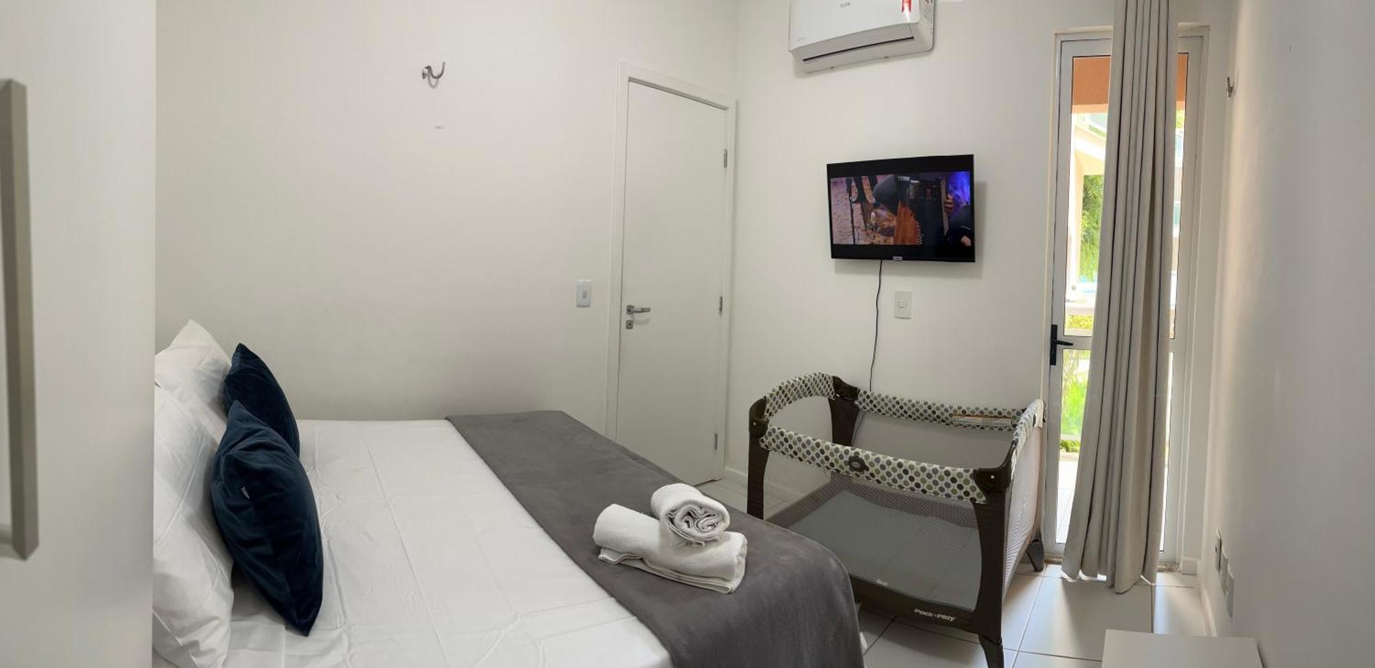 Palm Beach Porto Das Dunas, Apartamento Todo Climatizado Terreo A 350 Metros Beach Park 阿奎拉兹 外观 照片